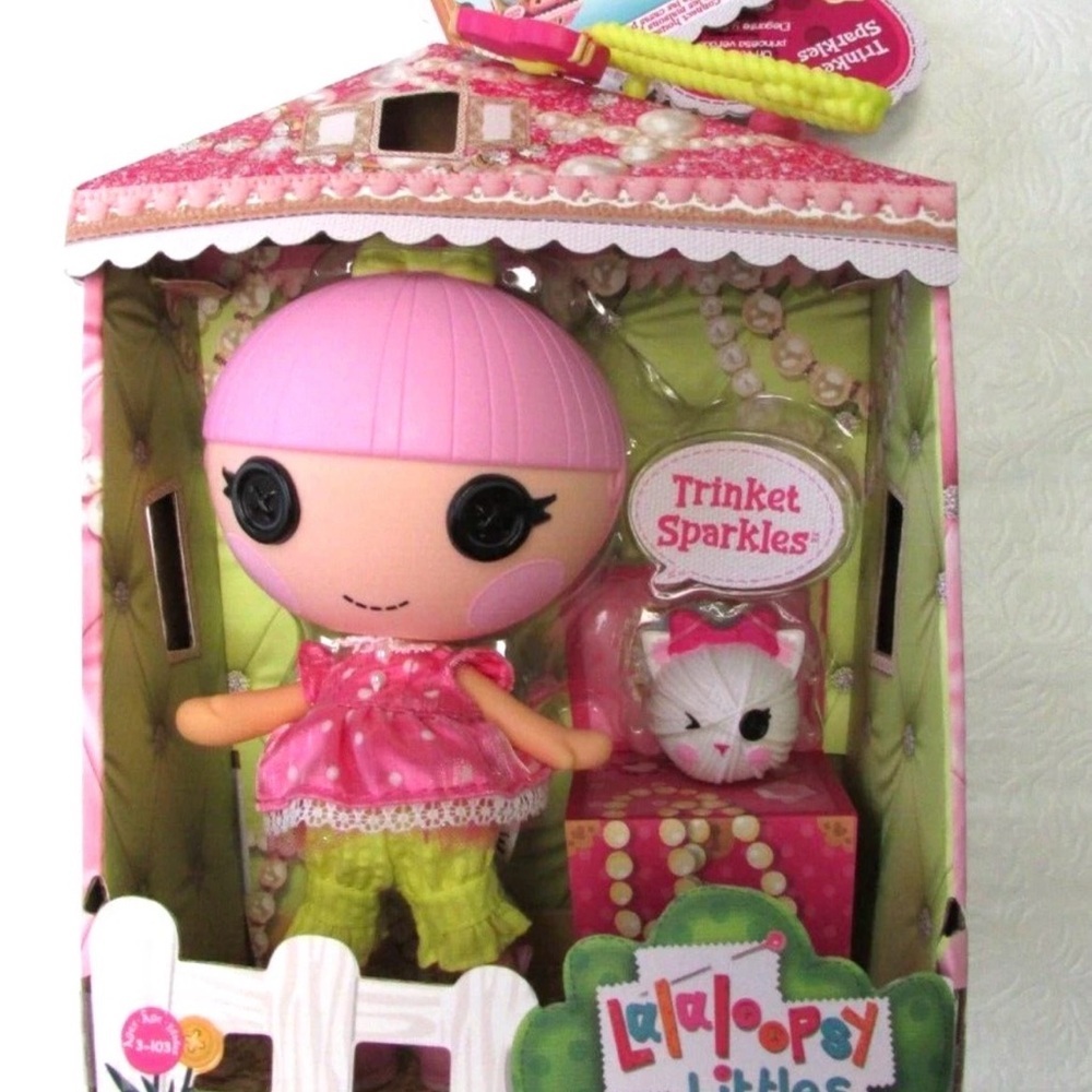 NEW Lalaloopsy Littles Trinket Sparkles Doll Sew Magical Sew Cute Connect House